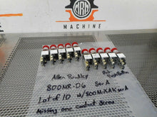 Load image into Gallery viewer, Allen Bradley 800MR-D6 Ser A Red Pushbuttons &amp; 800M-XAK Ser A Contact Block (10)
