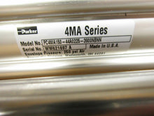 Load image into Gallery viewer, Parker HBT15-39CT4A-B Pneumatic Guided Cylinder 250 PSI Max Used With Warranty

