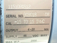 Load image into Gallery viewer, Rosemount 1151DP4S12 Pressure Transmitter -15 To 15INWC 4-20mA 45VDC WP2000 NEW
