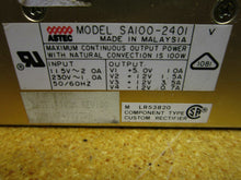 Load image into Gallery viewer, ASTEC SA100-240I Power Supply 115V-2.0A 230V/-1.0A 50/60Hz
