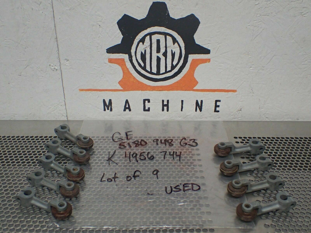 General Electric 5180 948 G3 K 4956 744 Limit Switch Roller Arms Used (Lot of 9)