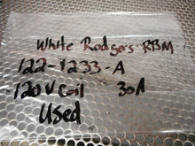 Load image into Gallery viewer, White Rodgers RBM 122-1233-A Relay 120V Coil 30A Used With Warranty
