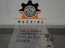 Load image into Gallery viewer, Potter &amp; Brumfield KNP5D21 24VDC Relays Used With Warranty (Lot of 2)
