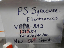 Load image into Gallery viewer, PS Syracuse Electronics VPPA-8A2 121389 12-270VAC/DC Time Delay Relay New

