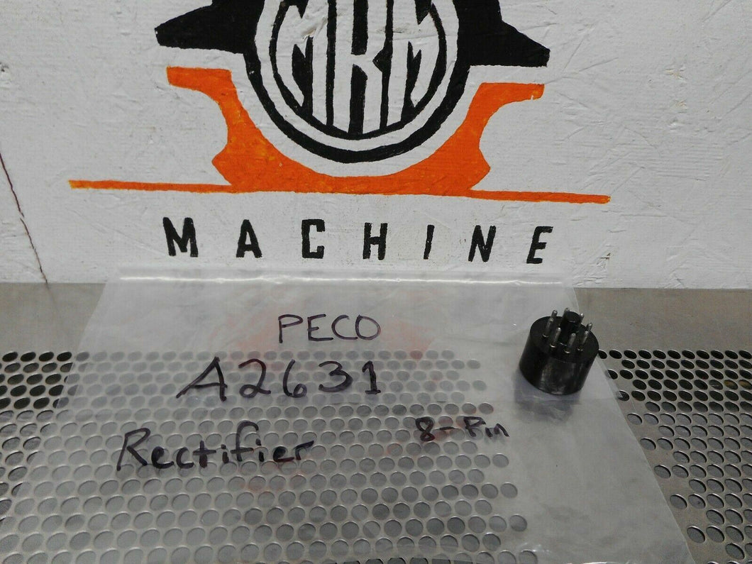 PECO A2631 Rectifier 8 Pin Used With Warranty