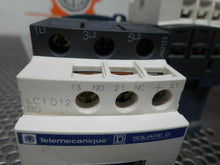 Load image into Gallery viewer, Telemecanique LC1D12BD Contactor 25A 600VAC 24VDC New Old Stock (Lot of 2)
