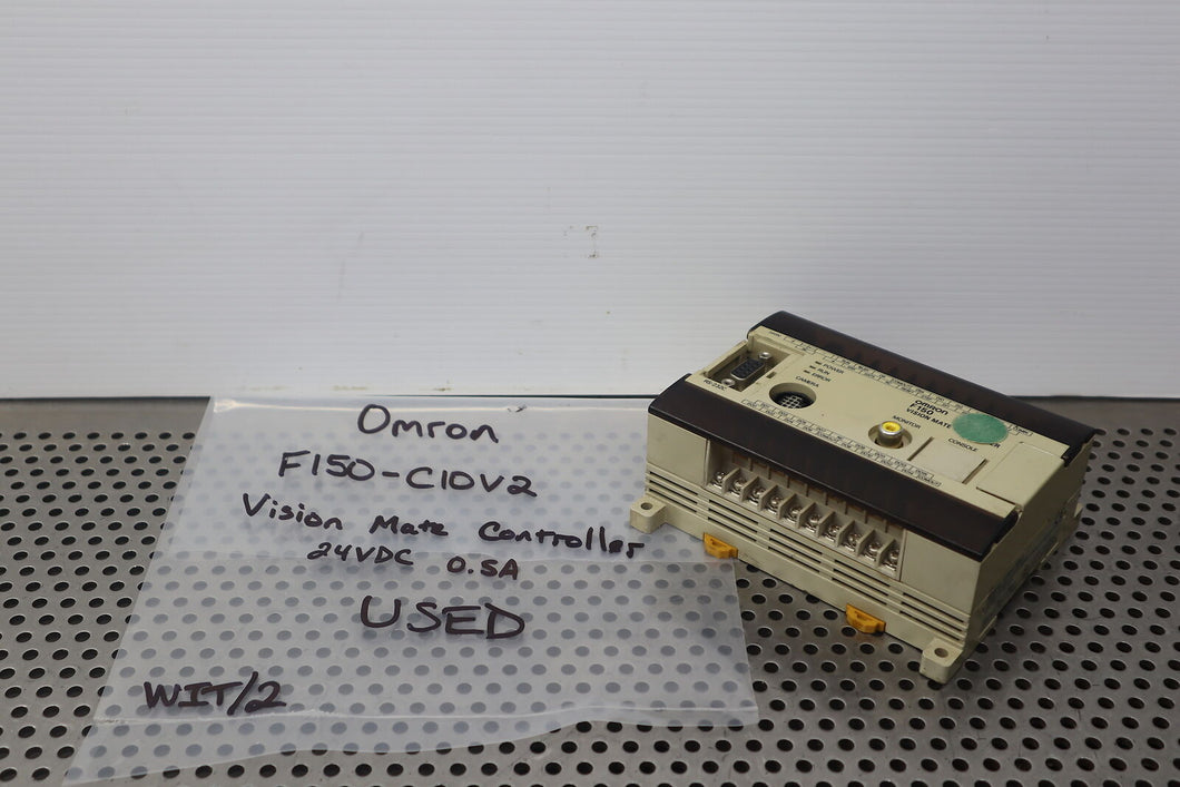 Omron F150-C10V2 Vision Mate Controller Used With Warranty See All Pictures