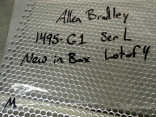 Load image into Gallery viewer, Allen Bradley 1495-G1 Ser L Auxiliary Contact 1NCEB Size 1 &amp; 2 New (Lot of 4)
