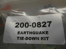 Load image into Gallery viewer, 200-0827 Earthquake Tie-Down Kit (4 Clamps) New Fast Free Shipping
