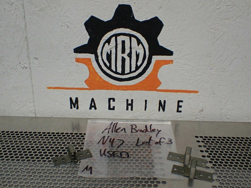 Allen Bradley N47 Heater Elements Used With Warranty (Lot of 3)