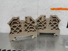 Load image into Gallery viewer, Weidmuller (4) WDU-4 Terminal Blocks &amp; (2) WEW-35/2 End Blocks Used W/ Warranty
