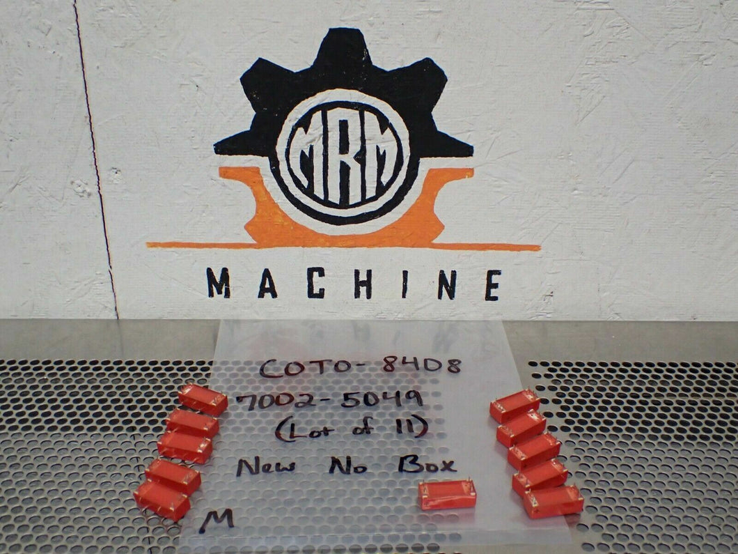 COTO 8408 7002-5049 Reed Relays New No Box (Lot of 11) See All Pictures