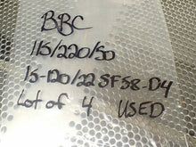 Load image into Gallery viewer, BBC 115/220/50 15-120/22SF58-D4 Ballasts Used With Warranty (Lot of 4)

