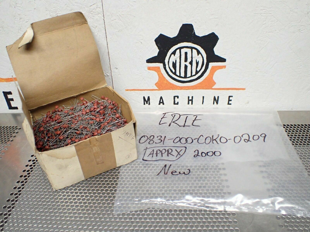 ERIE 0831-000-C0K0-0209 Capacitors New Old Stock (Approximately 2000)