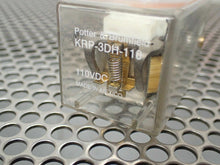 Load image into Gallery viewer, Potter &amp; Brumfield KRP-3DH-110 110VDC Relay 8 Pin Used W/ Warranty See All Pics
