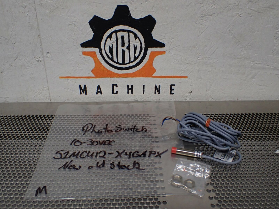 Photoswitch 51MCU12-X4GAPX Proximity Sensor New No Box See All Pictures
