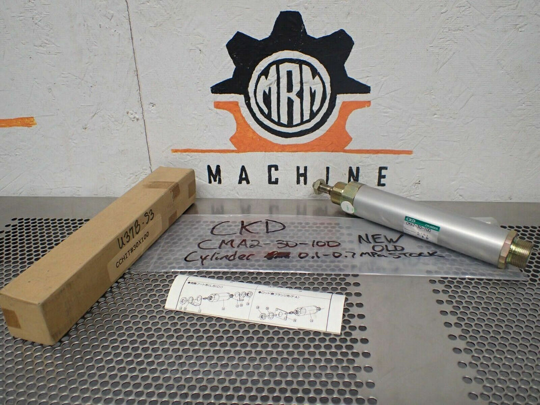 CKD CMA2-30-100 Pneumatic Cylinder 0.1-0.7MPa New Old Stock