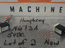 Load image into Gallery viewer, Humphrey N673A 5VDC Solenoid Valves New Old Stock (Lot of 2)
