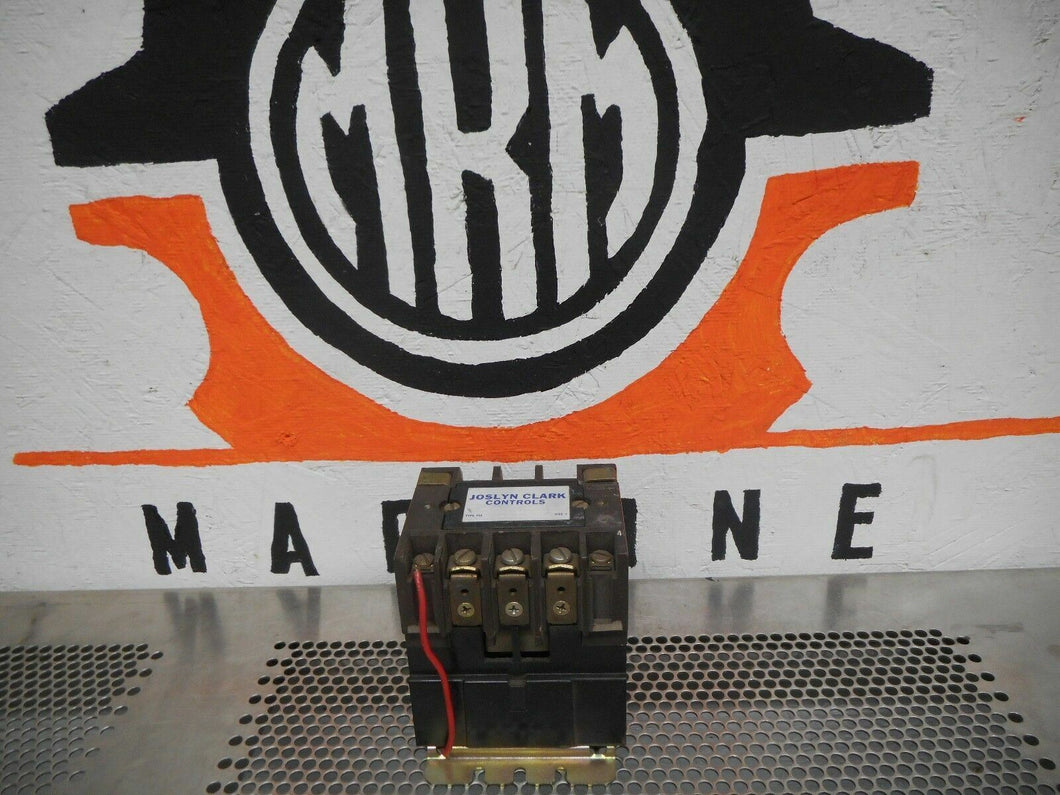 JOSLYN CLARK T77U031 Contactor Nema Size 1 30A 600VAC TB159-1 Coil 120V 50/60Hz