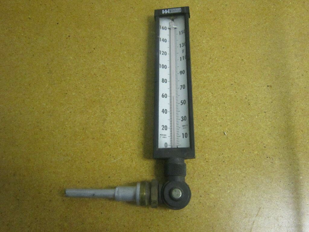 Weiss Instruments 0-160 F THERMOMETER – MRM Machine