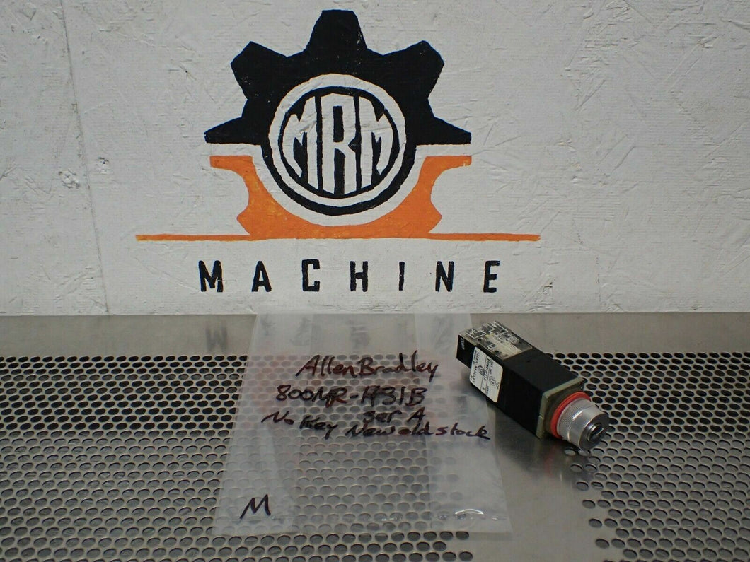 Allen Bradley 800MR-H31B Ser A Selector Switch (No Key) New Old Stock