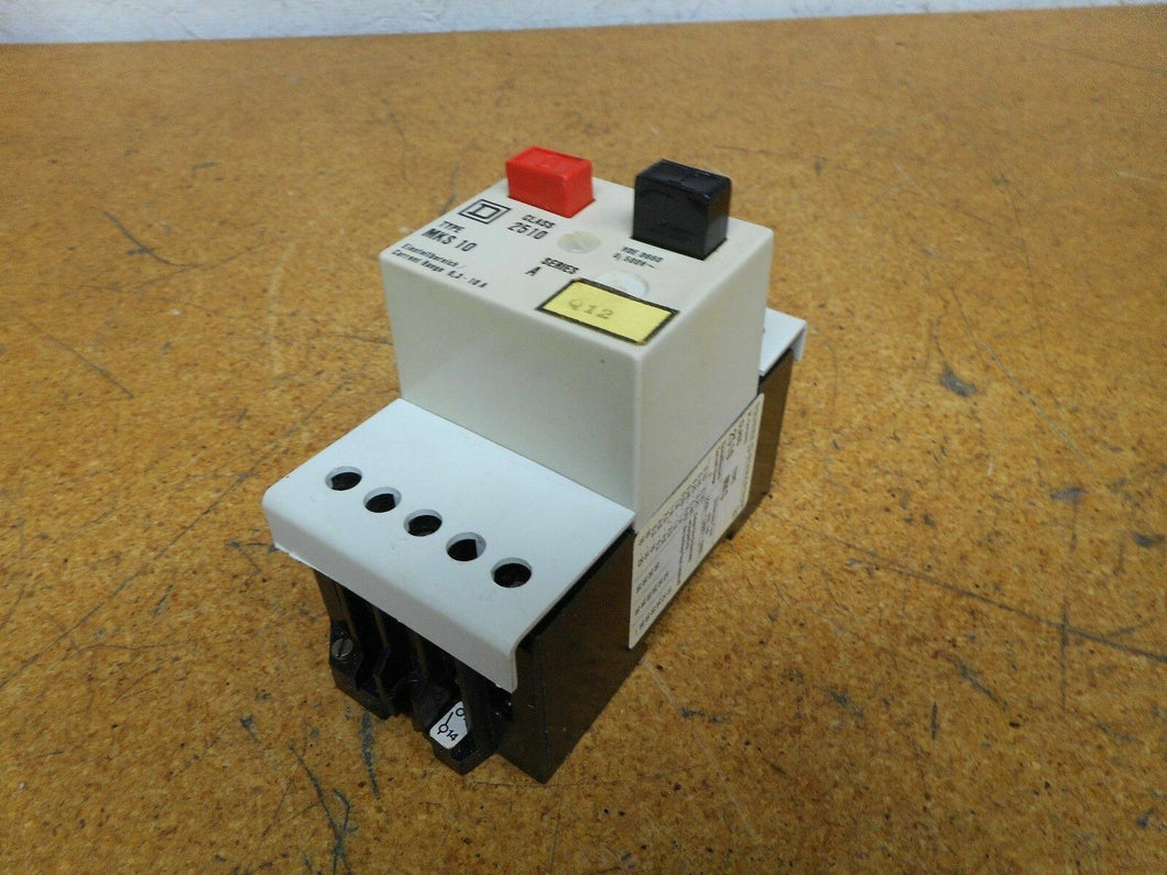Square D Class 2510 Type MKS 10 Ser A Manual Starter Gently Used