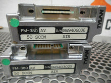 Load image into Gallery viewer, TYLAN FM-380 AV 50SCCM Air Mass Flow Meter 15VDC 500PSIG Max Used Warranty 2 Lot
