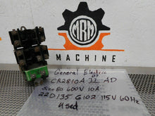 Load image into Gallery viewer, General Electric CR2810A11AD Contactor 10A 600V 22D135 G102 115V 60Hz Coil Used
