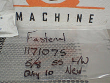 Load image into Gallery viewer, Fastenal 1171075 5/8 SS L/W Split Lock Washers (Lot of 10 Washers)
