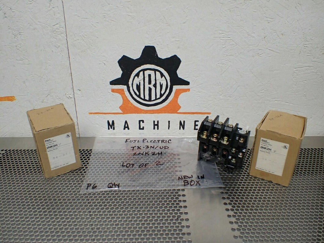 Fuji Electric TK-3N/UD 2NK2H Overload Relay 24-36A Range New In Box (Lot of 2)