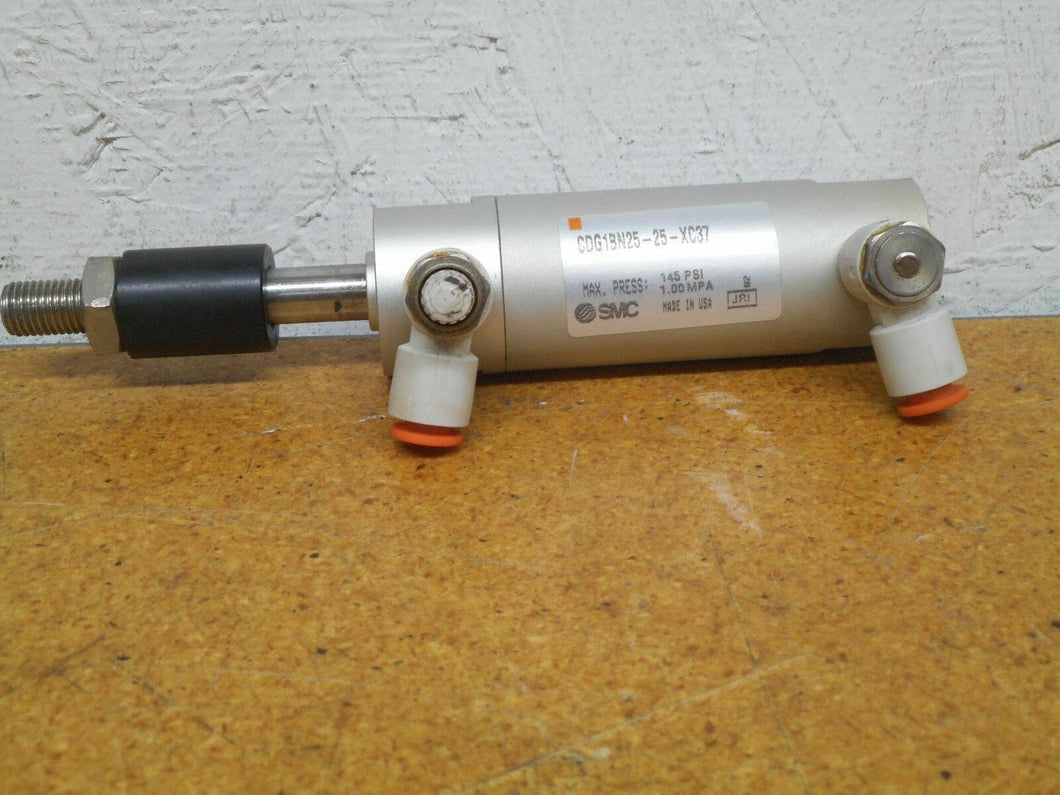 SMC CDG1BN25-25-XC37 Air Cylinder 145PSI  1.00MPA 1