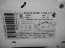 Load image into Gallery viewer, Allen Bradley 1489-A1D100 Ser A Circuit Breaker 1P 277V 50/60Hz Gently Used
