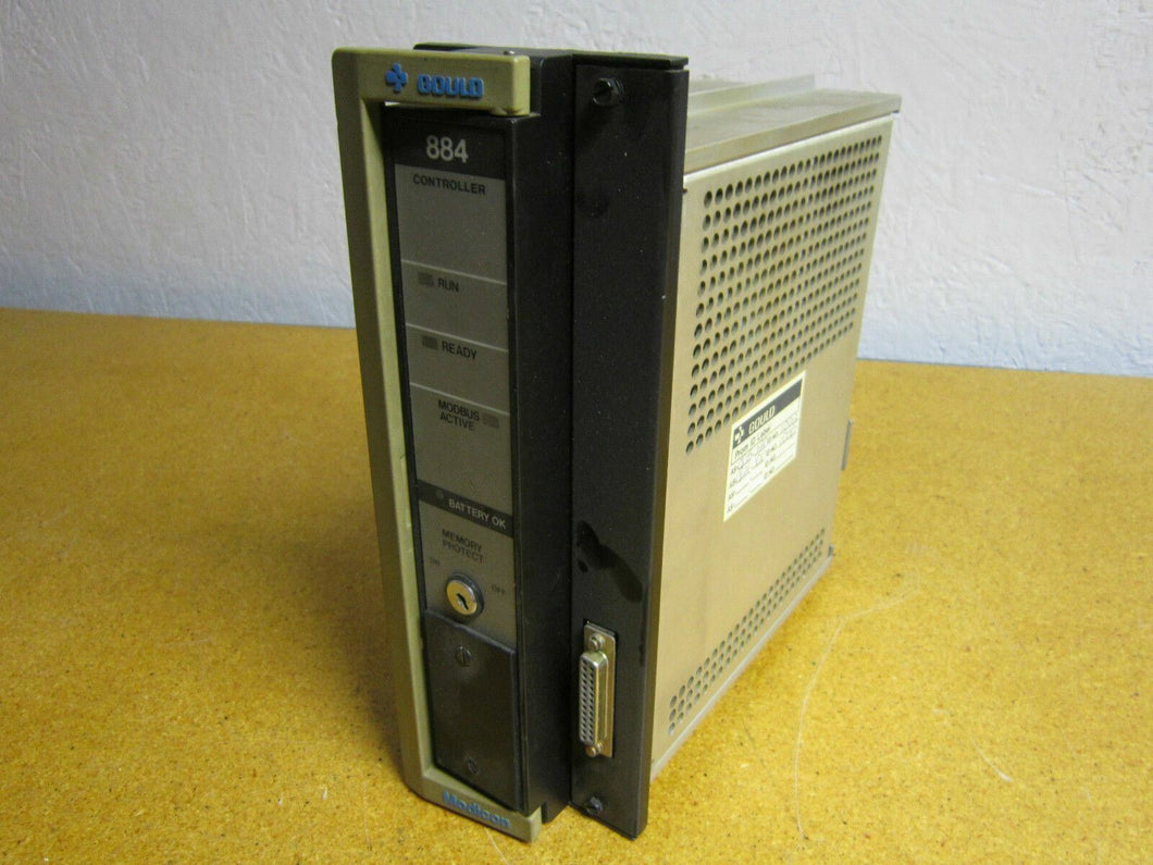 Gould Modicon AS-884A-201 PROCESSOR 3.5K W/REMOTE I/O MODULE