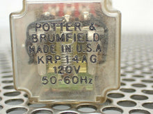 Load image into Gallery viewer, Potter &amp; Brumfield KRP14AG 120V Relays 50/60Hz Used With Warranty (Lot of 4)
