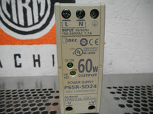 Load image into Gallery viewer, IDEC PS5R-SD24 Power Supply 100-240VAC 50/60Hz 1.7A 24VDC 2.5A Used W/ Warranty
