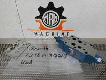 Load image into Gallery viewer, Rexroth Z2 FS 16-31/S2/V R900473688 Valve &amp; Plate Used Nice Shape With Warranty
