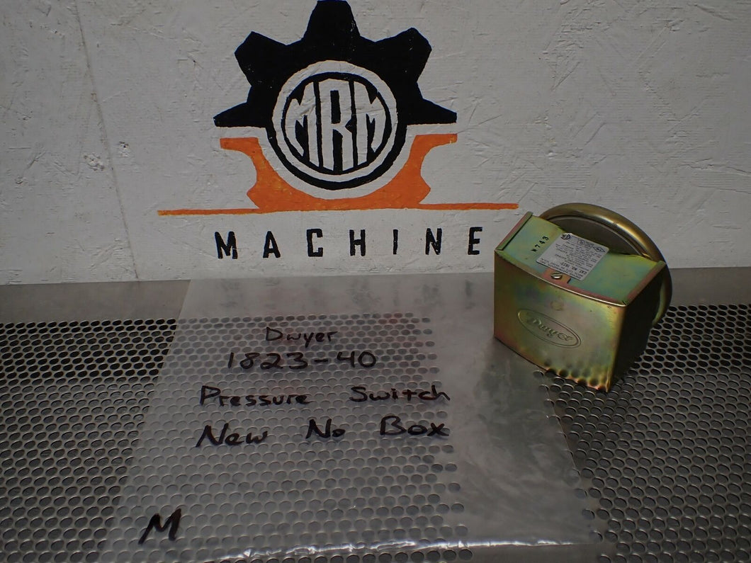 Dwyer 1823-40 Pressure Switch New No Box See All Pictures