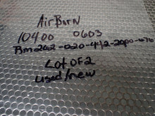 Load image into Gallery viewer, AirBorn 10400 0603 RM262-020-442-2900-076 Connectors (1) New &amp; (1) Used See Pics
