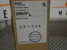 Load image into Gallery viewer, Fuji Electric TK-1SN/UD 2NKOFL Overload Relay 2.2-3.4A New (Lot of 2)
