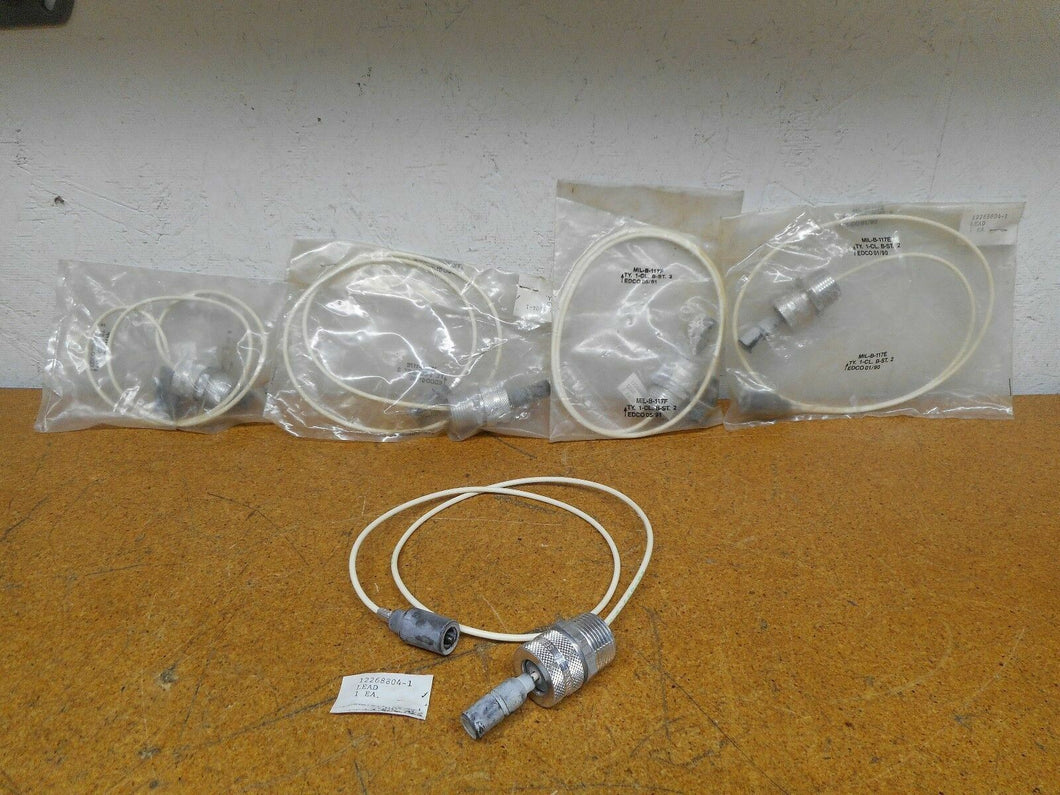 MIL-B-117E TY. 1-CL. B-ST. 2 EDCO 12268804-1 Leads New (Lot of 5)
