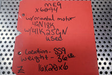 Load image into Gallery viewer, MEG X6094 Orient Motor 4IK25GN-SM Motor W/ 4GN18K Gear Head See All Pics
