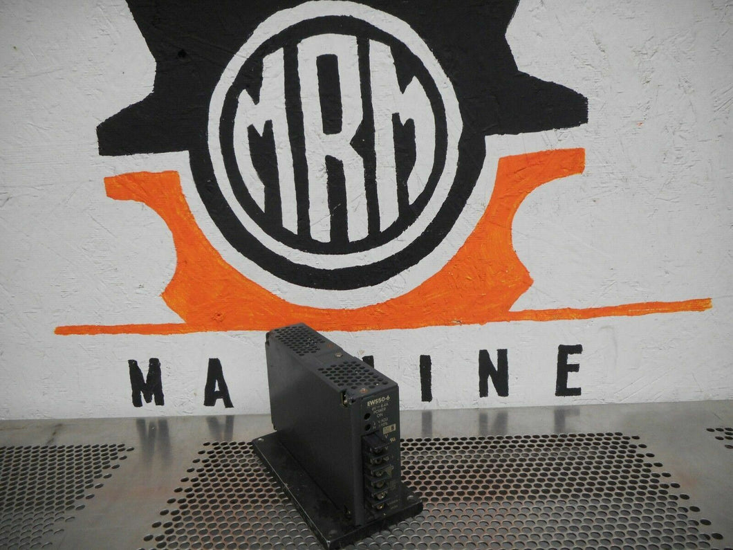 Nemic Lambda EWS50-6 Power Supply 6V-8.4A Used With Warranty