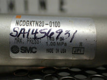 Load image into Gallery viewer, SMC NCDGKTN20-0100 Pneumatic Cylinders 145PSI Used With Warranty (Lot of 2)
