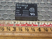Load image into Gallery viewer, 631D012 Relays 10A 120VAC 10A 30VDC 1/2HP 240VAC Used With Warranty (Lot of 15)

