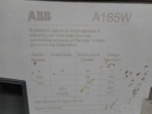 Load image into Gallery viewer, ABB A185W-30 Welding Isolation Contactor 250A 600VAC &amp; CEL 18-01-W0,1
