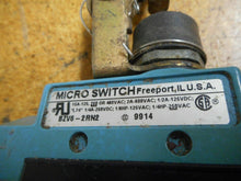 Load image into Gallery viewer, Micro Switch BZV6-2RN2 Limit Switch 15A 125, 250 or 480VAC 2A 600VAC Used
