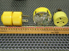 Load image into Gallery viewer, Hubbell Twist-Lock Connector Housings &amp; (5) Plugs &amp; (3) Receptacles See All Pics
