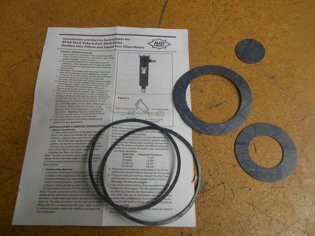 ALCO CONTROLS Garlock 3300 Seals New