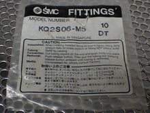 Load image into Gallery viewer, SMC KQS06-M5 Fittings New Old Stock (Lot of 10) See All Pictures
