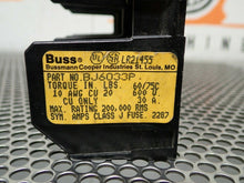 Load image into Gallery viewer, Buss BJ6033P Fuse Holder 30A 600V Fuse Holder Used (Missing Two Screws)
